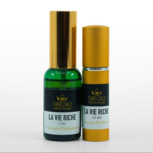 Organic Perfume Travel Sized 10 ml La Vie Riche