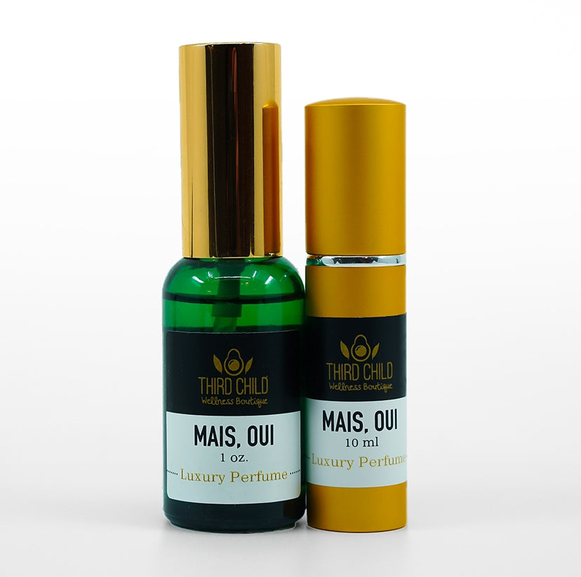 Organic Perfume Travel Sized 10 ml Mais Oui