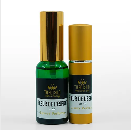 Organic Perfume Travel Sized 10 ml Fleur de L'esprit